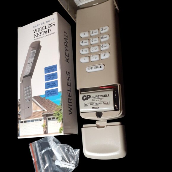 Universal Garage Door Opener Keypad Wireless Keypad Keyless Entry Compatible NOB - Picture 3 of 10